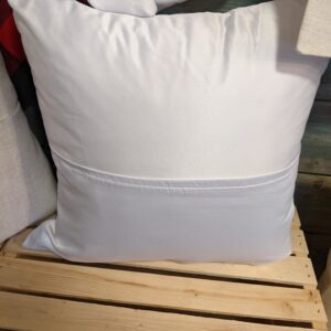 Satin Look Pocket and Non Pocket Sublimation Throw Pillow Cover