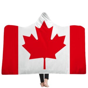 Canada Flag Hooded Blanket Pre-Order
