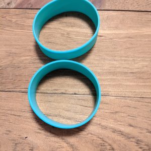 1″ Silicone Bands for 20oz Straight Skinny Tumbler – Come in 2’s