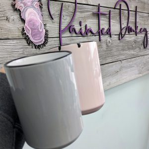 Worn Chipped Look Ceramic Sublimation Mugs