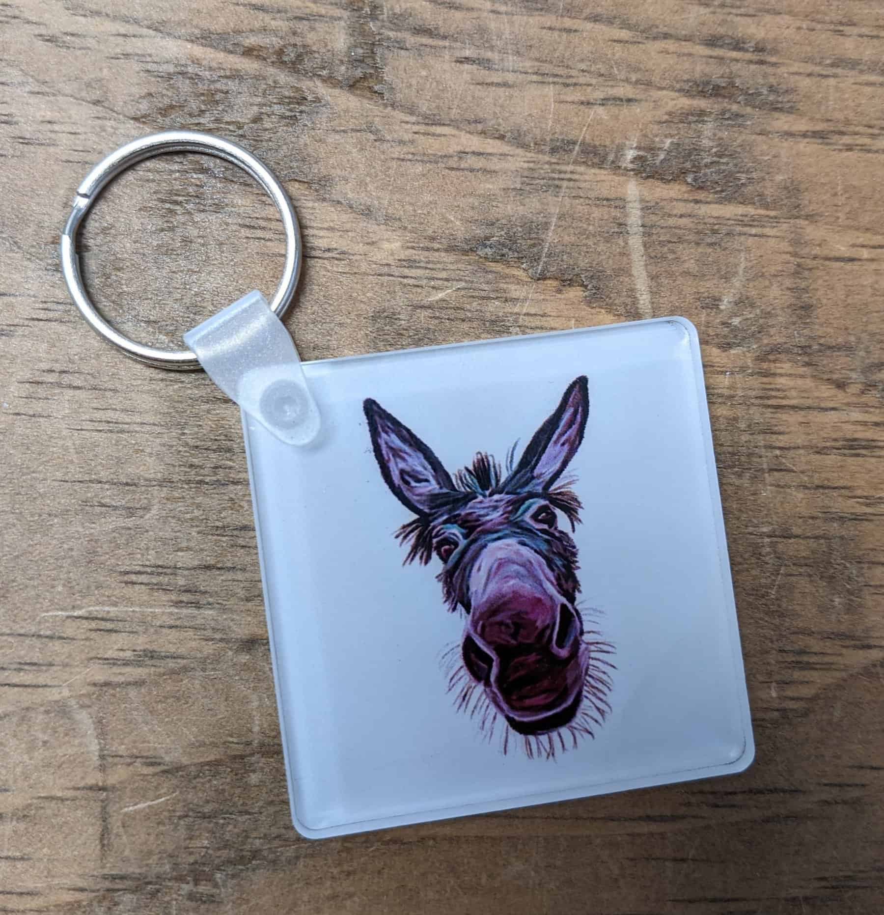 Acrylic Sublimation Keychains - Painted Donkey