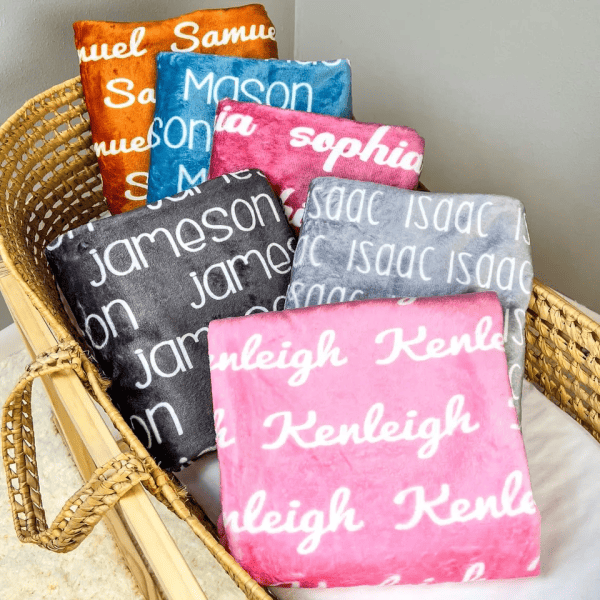 Custom Name Blanket