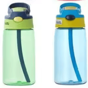 Kids Flip Top Plastic Water Bottle