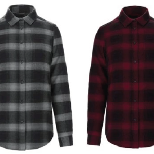 Plaid Flannel Button Up Shirt